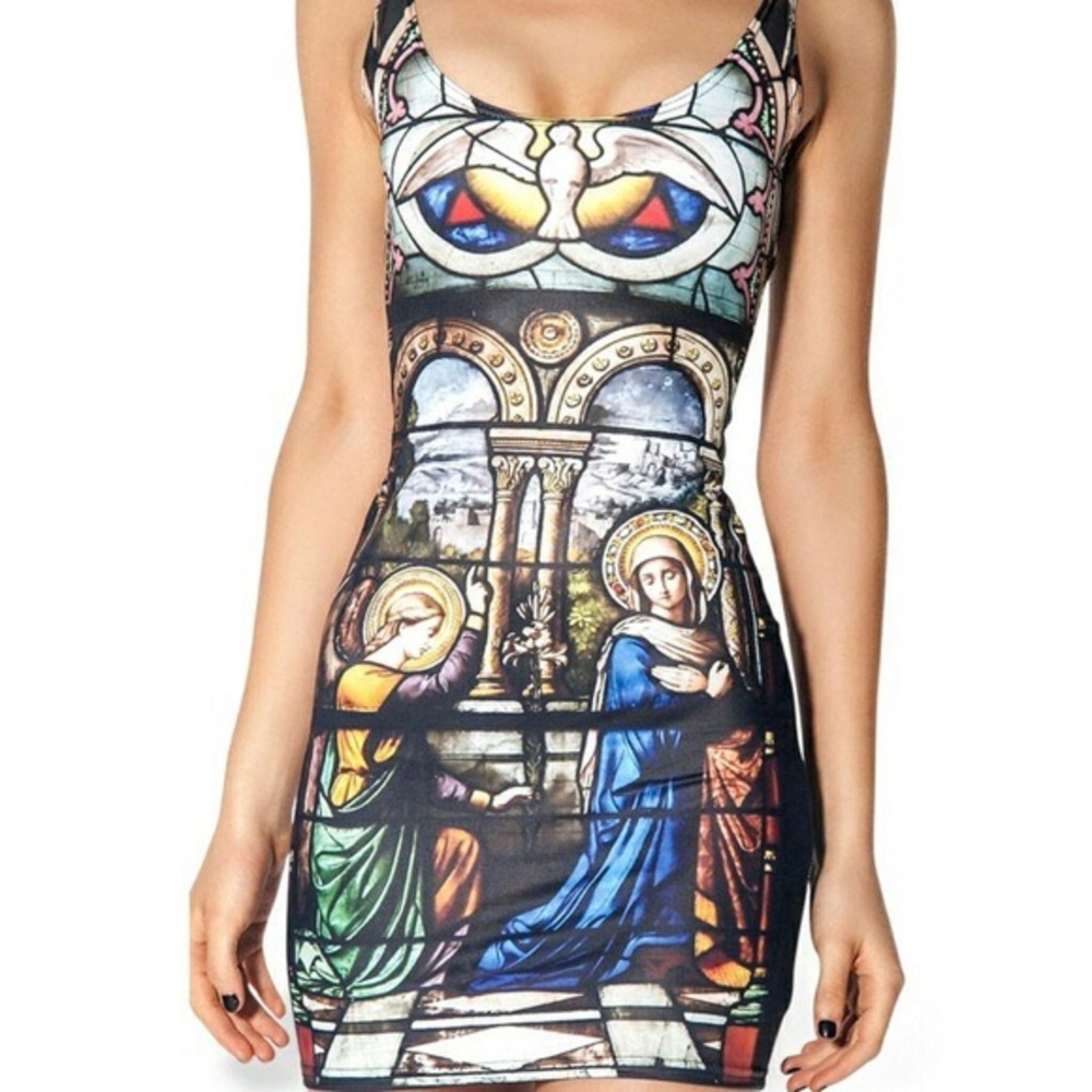 Black Milk Cathedral Mini Dres